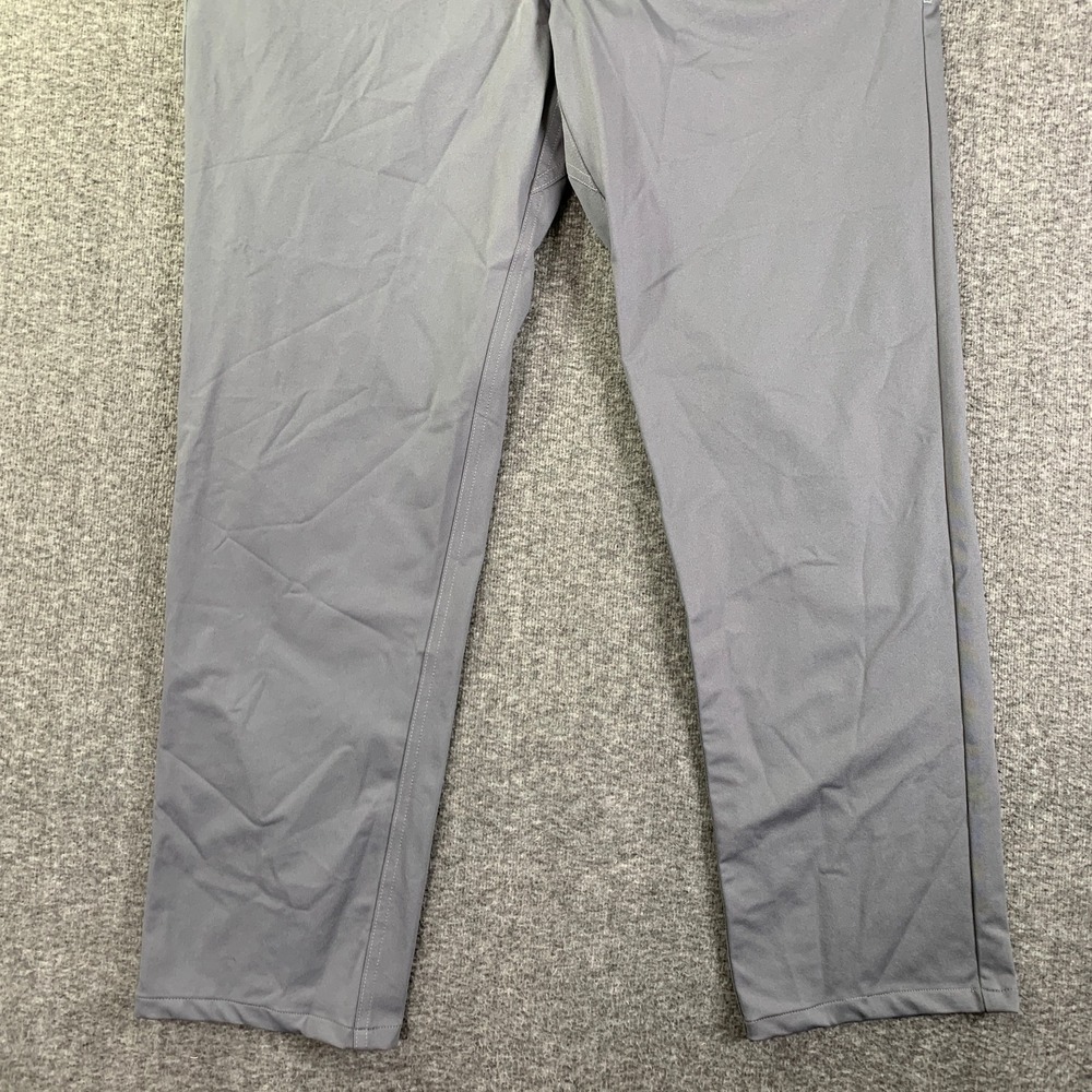 Barbell Apparel Pants Men 40x32 Gray Performance Stretch Athletic Modern - Picture 2 of 12